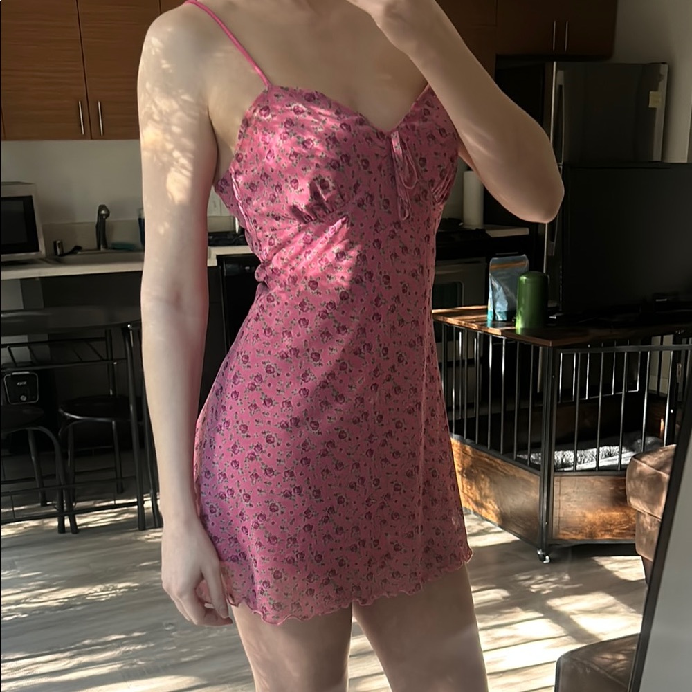 Pink Floral Women's dress